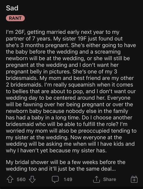 reddit am i the ahole|Bride doesn’t want her sister’s service dog at her wedding  .